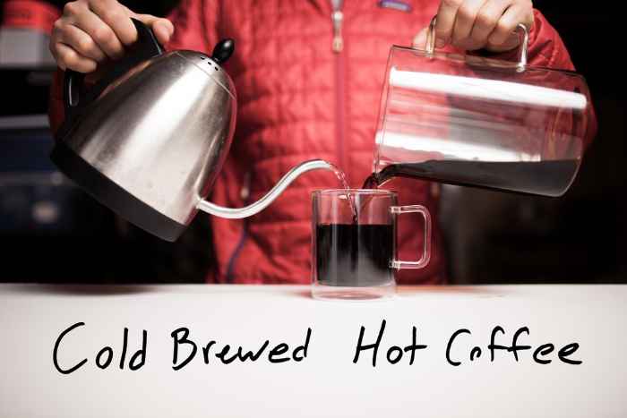 Making Hot Coffee with Cold Brew