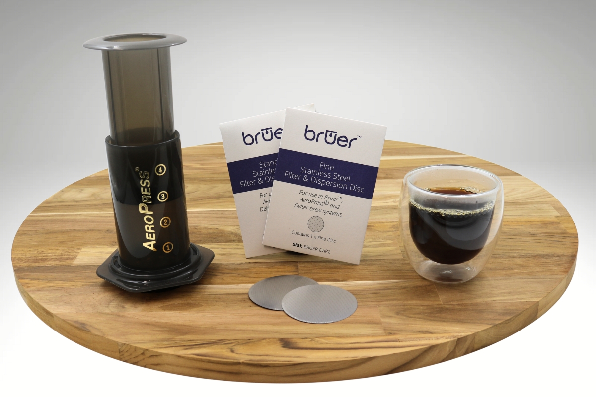 Choosing the Best Filter for Your AeroPress: A Comparison of the Bruer Fine Disc, Bruer Standard Disc, and Able Disc